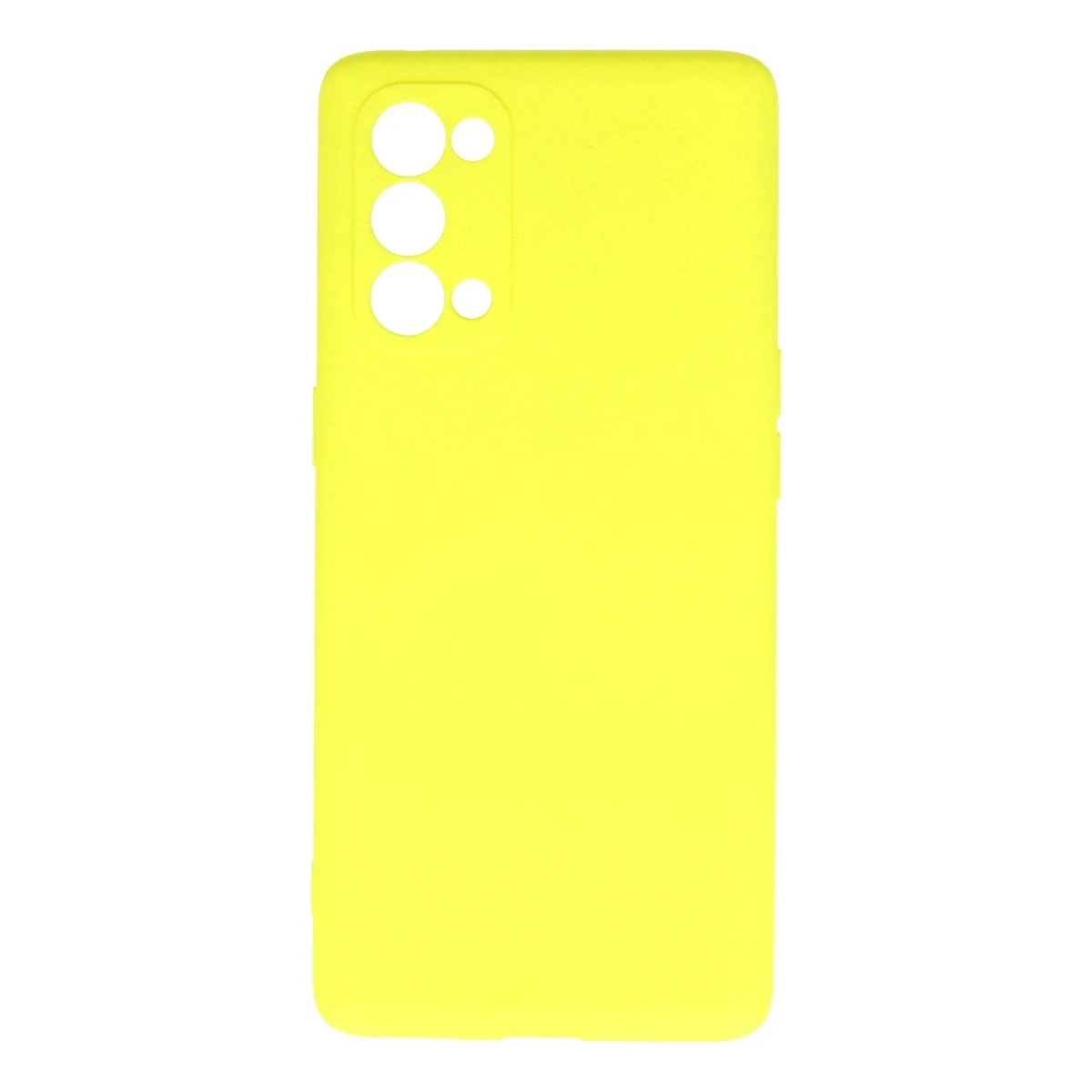 Newface Oppo Reno 5 Pro Kılıf First Silikon - Sarı