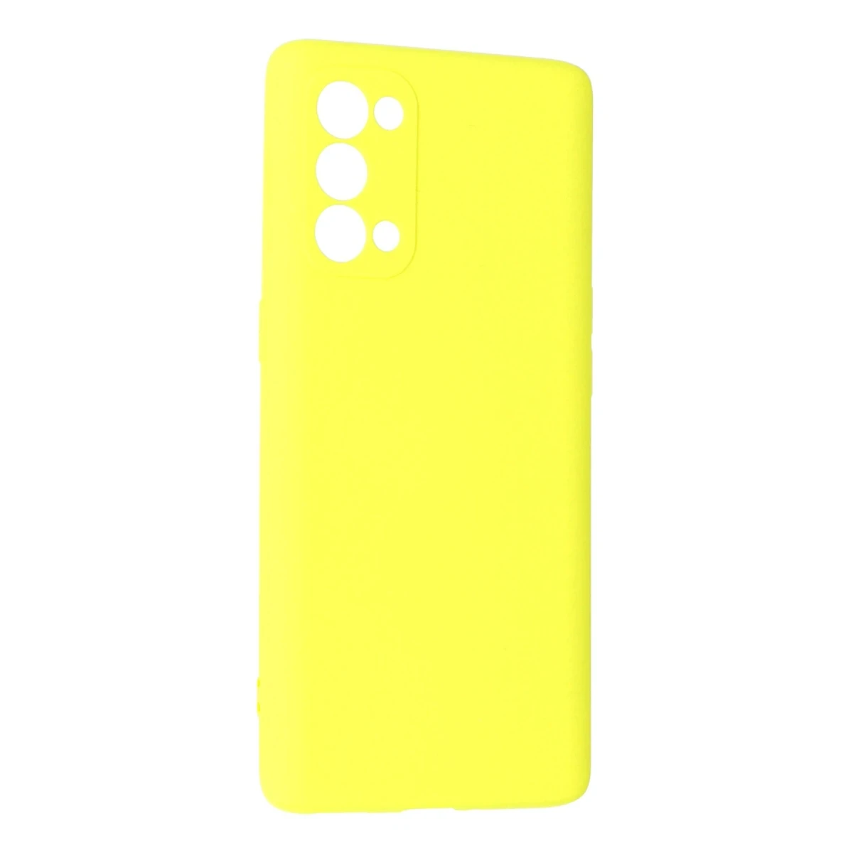 Newface Oppo Reno 5 Pro Kılıf First Silikon - Sarı