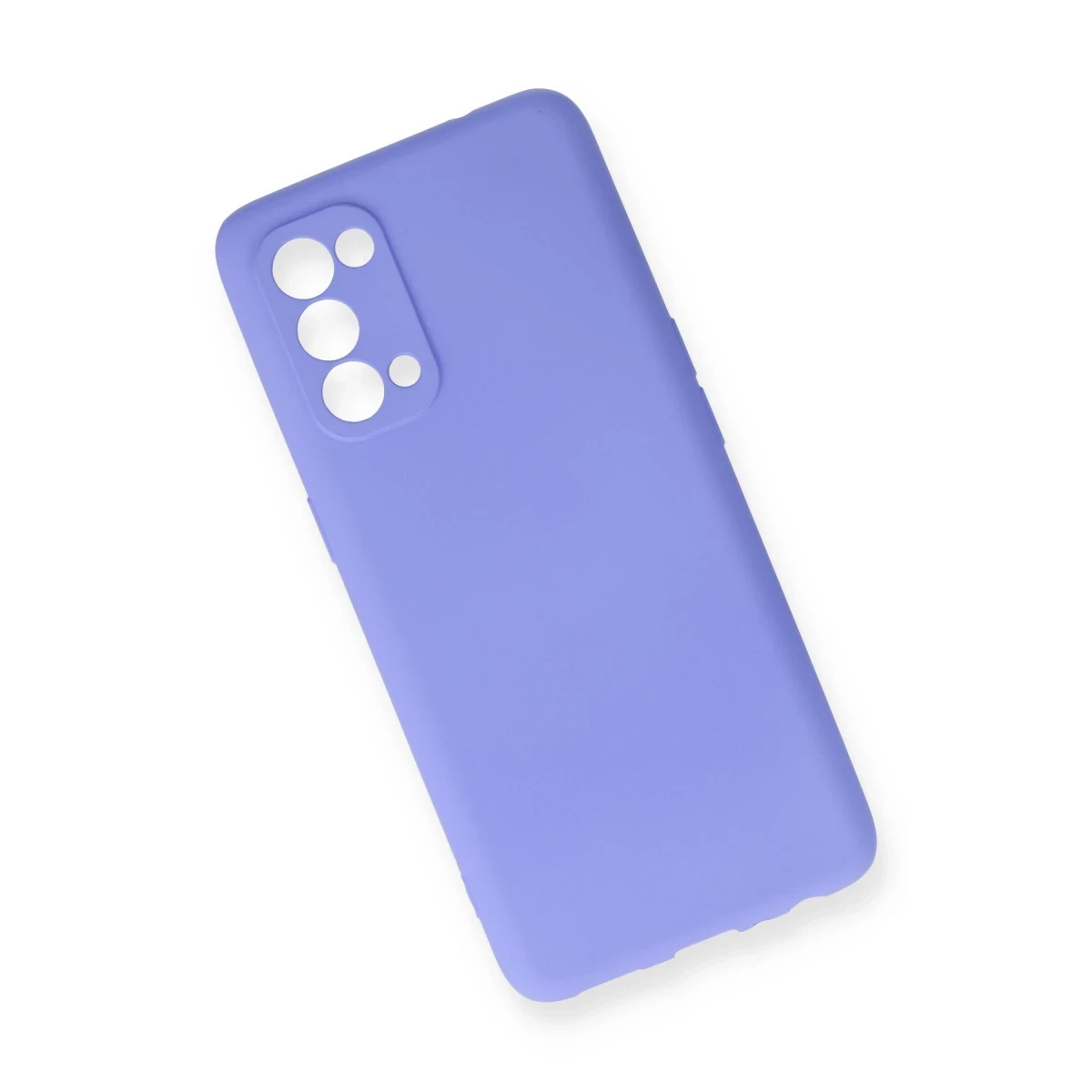 Newface Oppo Reno 5 Pro Kılıf First Silikon - Lila