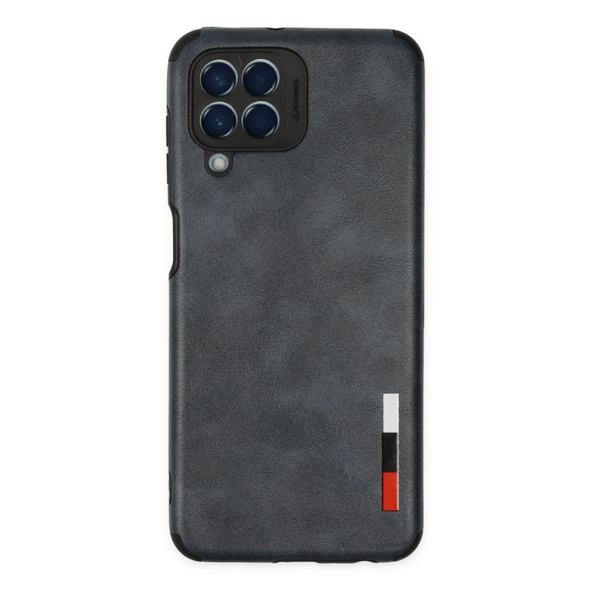 Newface Samsung Galaxy M33 Kılıf Loop Deri Silikon - Lacivert