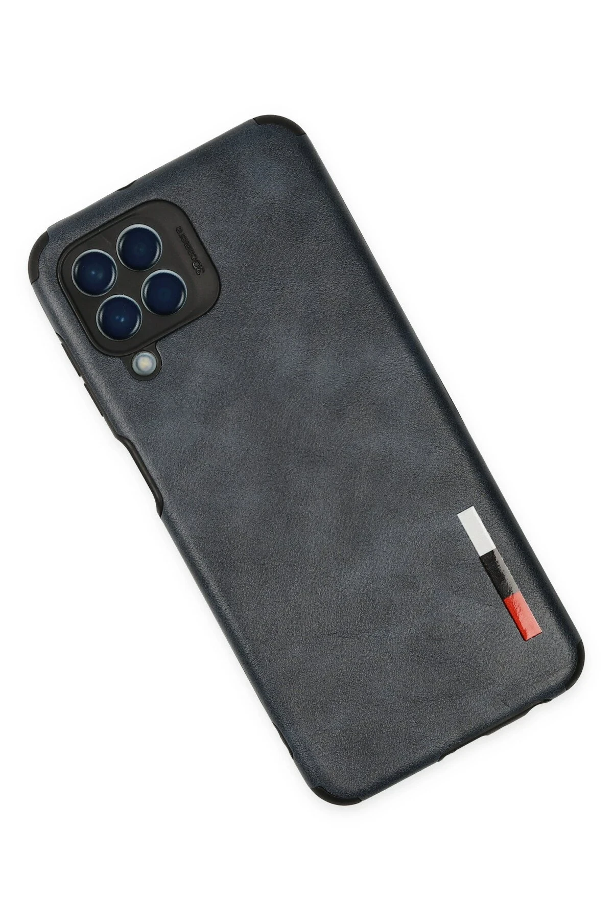 Newface Samsung Galaxy M33 Kılıf Loop Deri Silikon - Lacivert