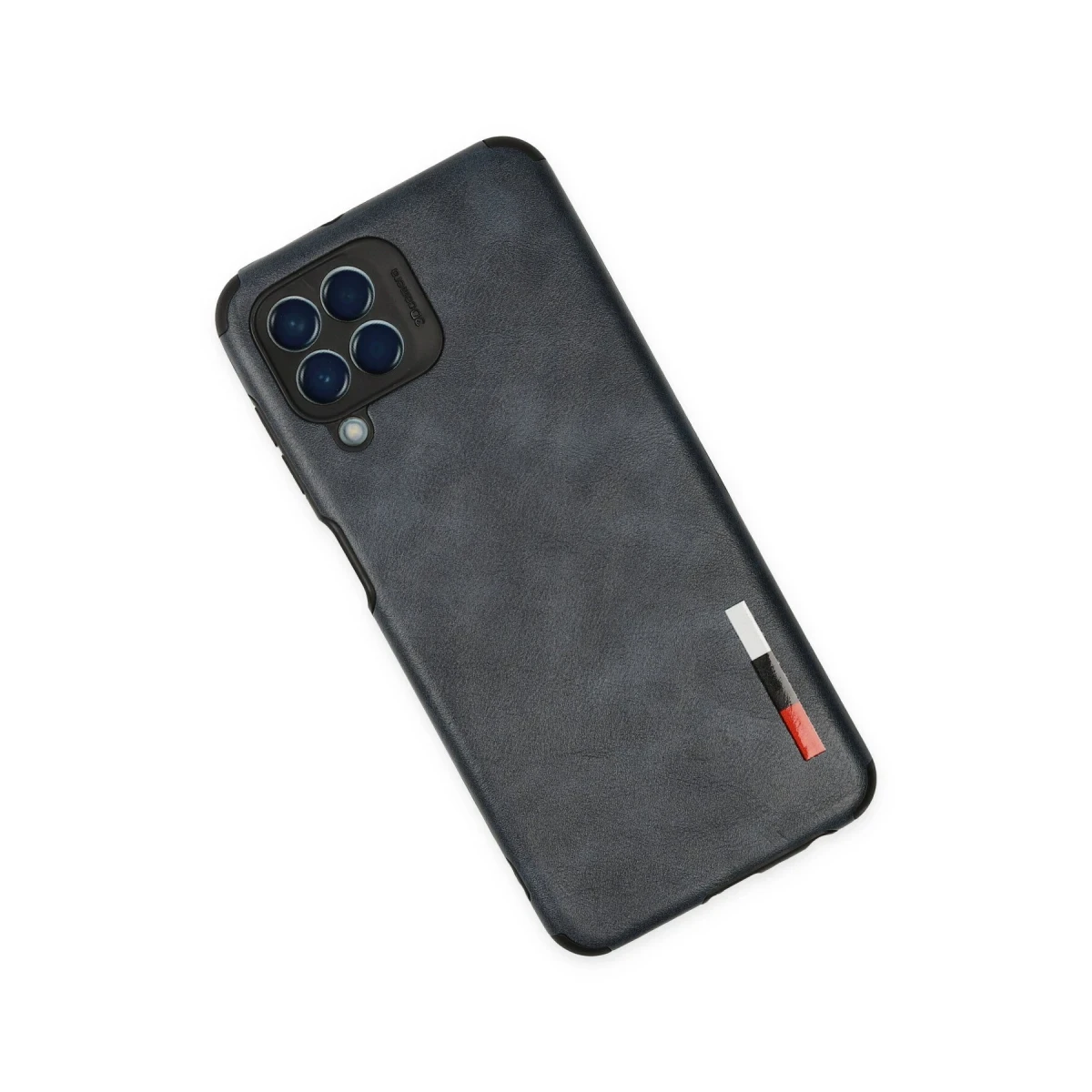 Newface Samsung Galaxy M33 Kılıf Loop Deri Silikon - Lacivert