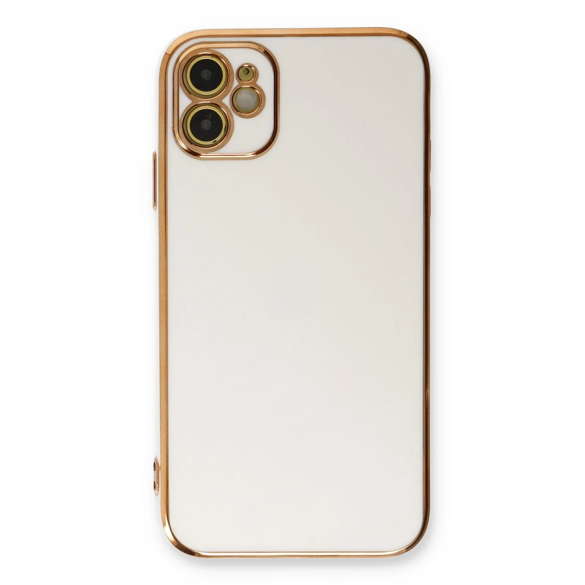 Newface Apple iPhone 11 Kılıf Volet Silikon - Beyaz