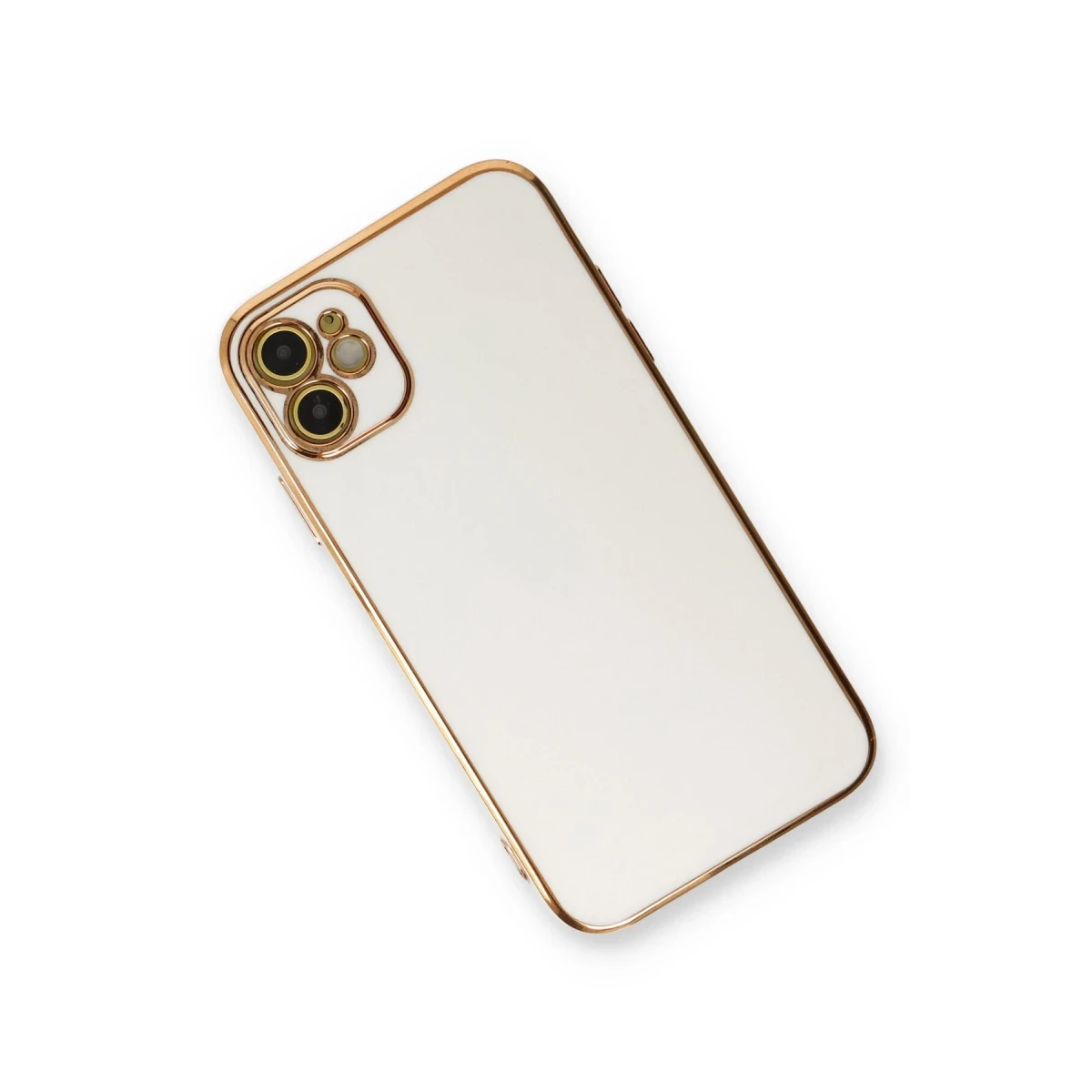 Newface Apple iPhone 11 Kılıf Volet Silikon - Beyaz