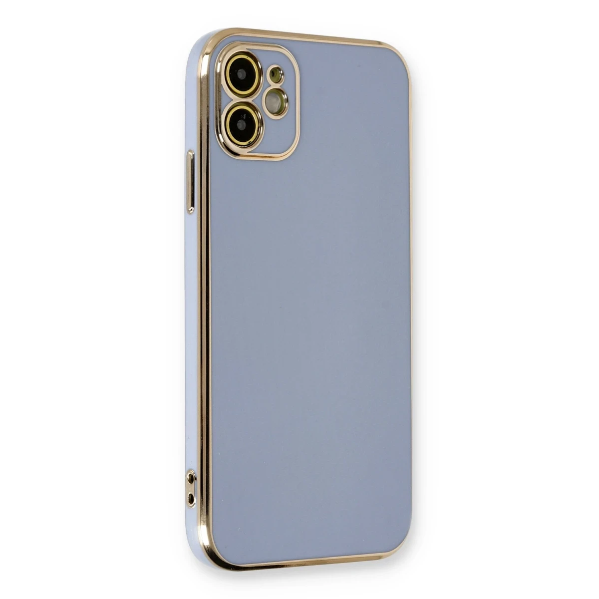 Newface Apple iPhone 11 Kılıf Volet Silikon - Mavi