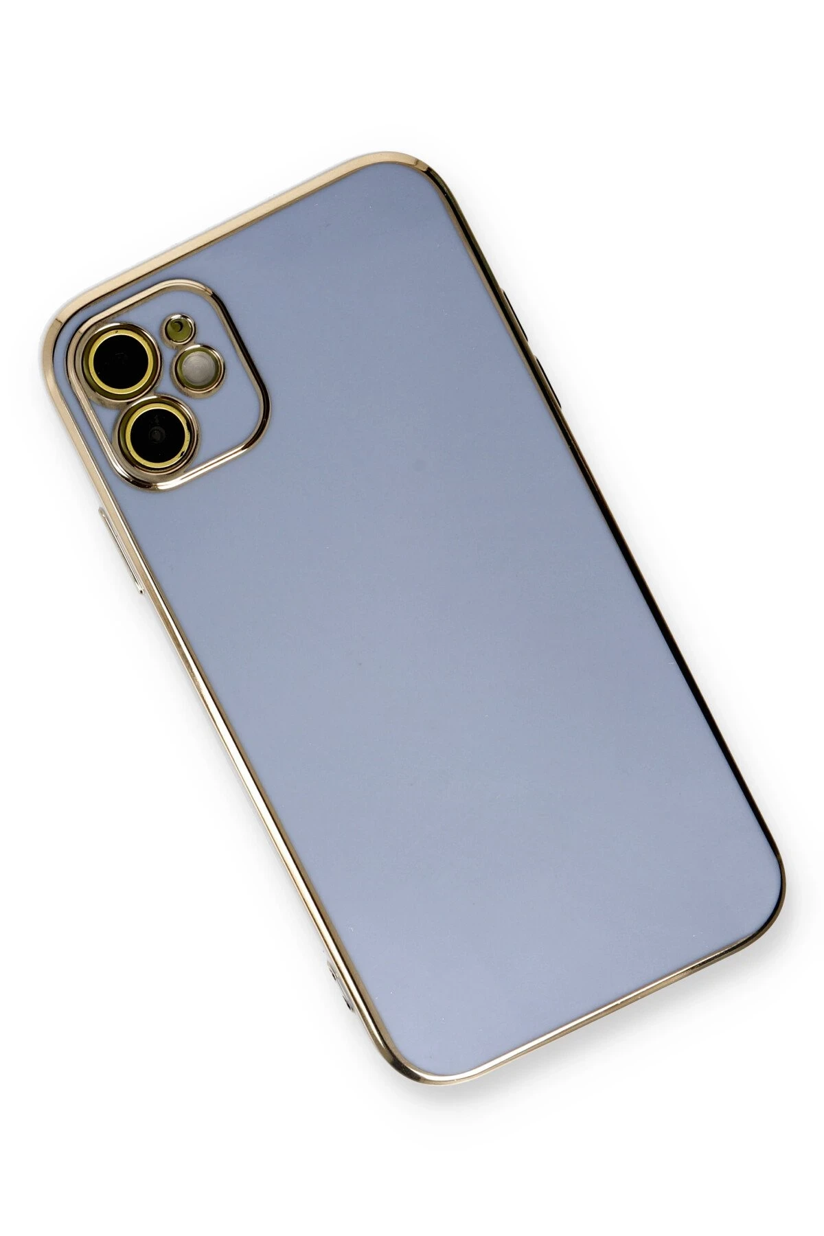 Newface iPhone 11 Kılıf Volet Silikon - Mavi