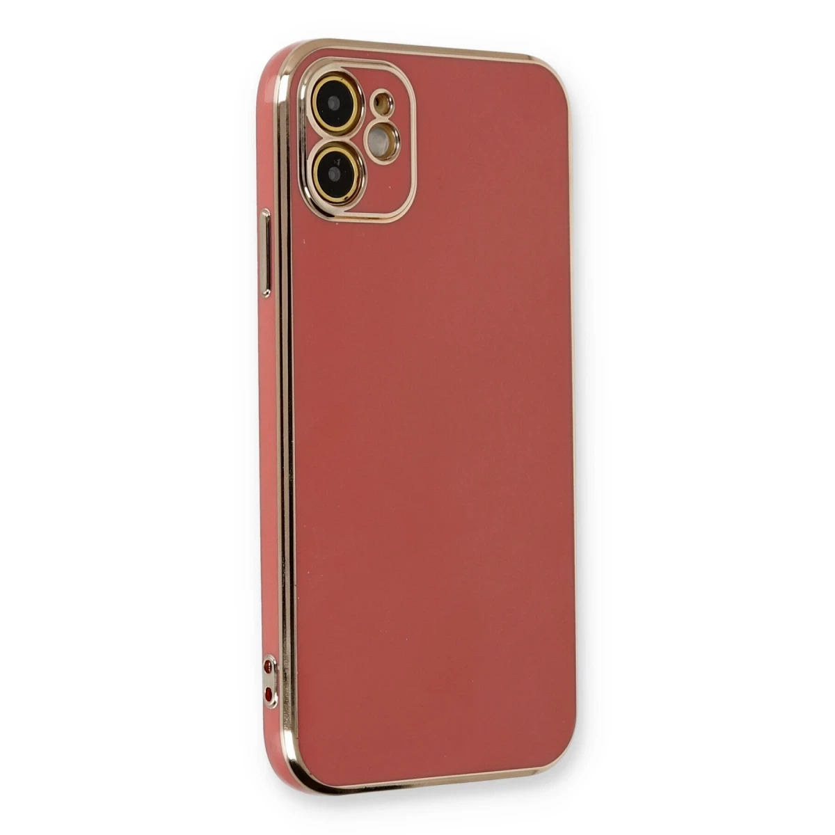 Newface Apple iPhone 11 Kılıf Volet Silikon - Kırmızı