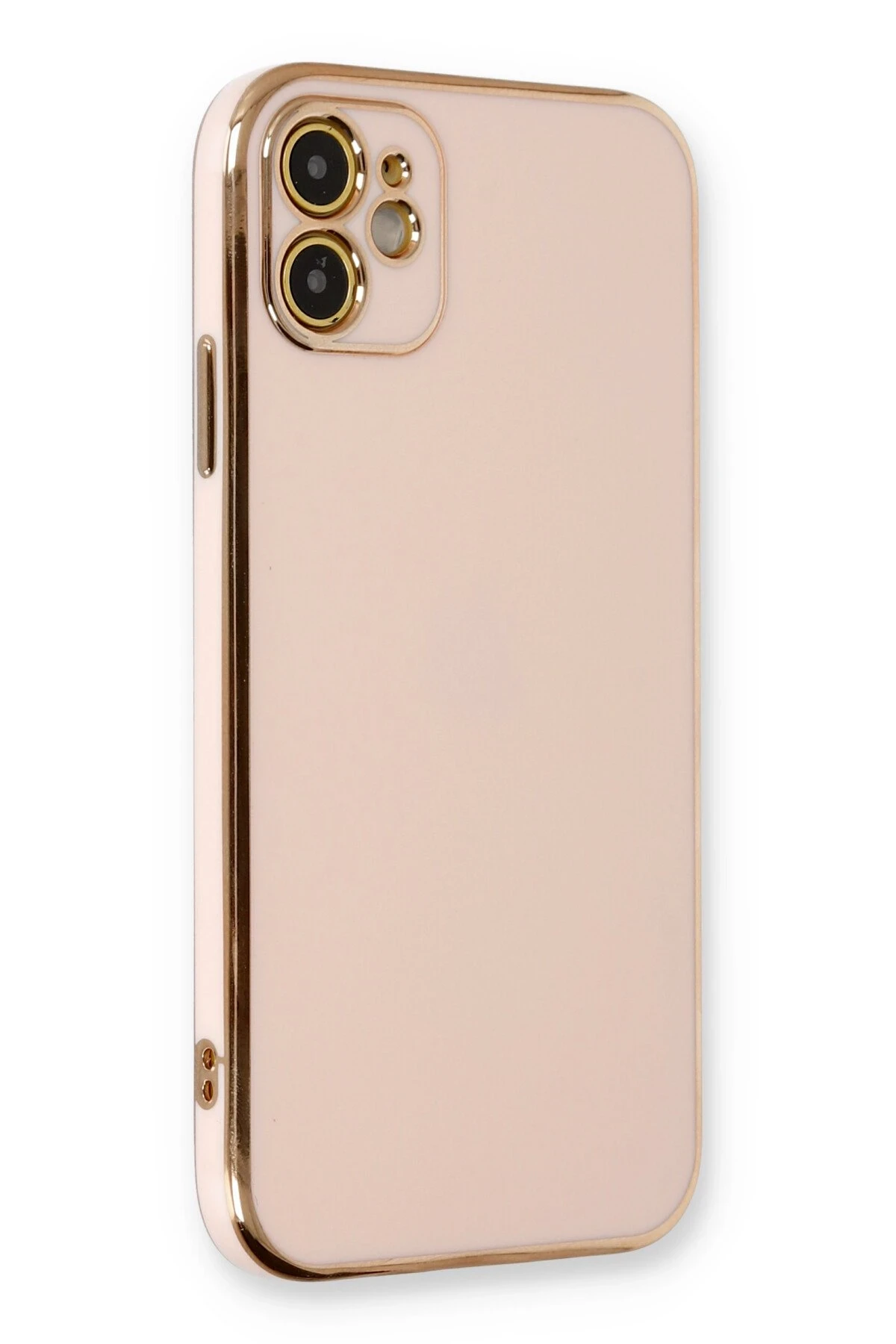 Newface iPhone 11 Kılıf Volet Silikon - Pembe