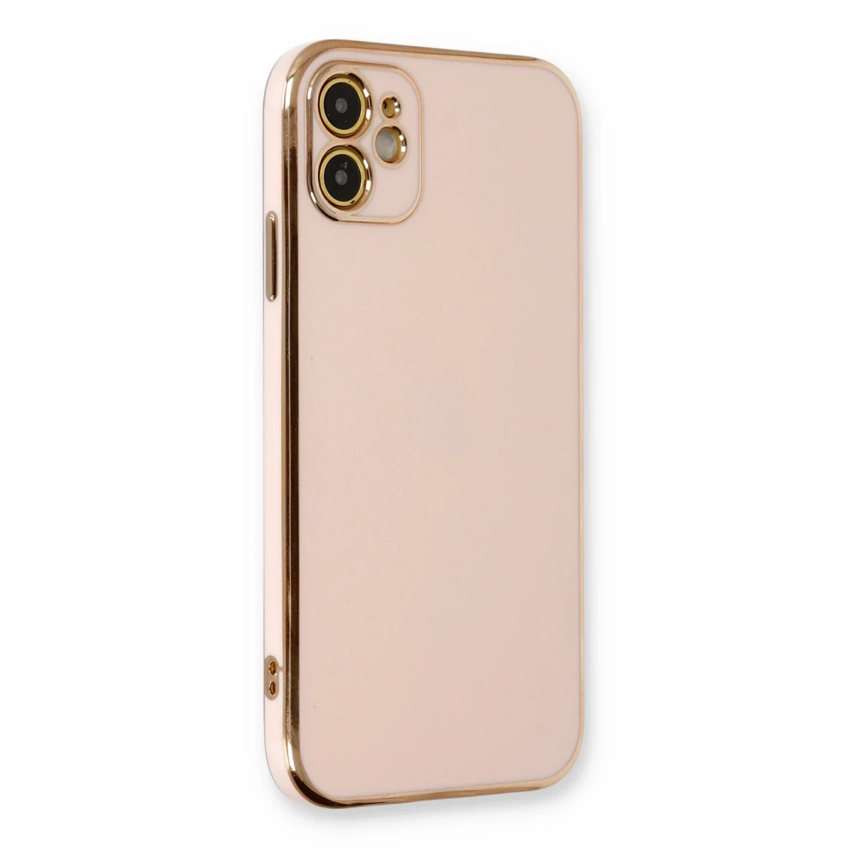 Newface Apple iPhone 11 Kılıf Volet Silikon - Pembe