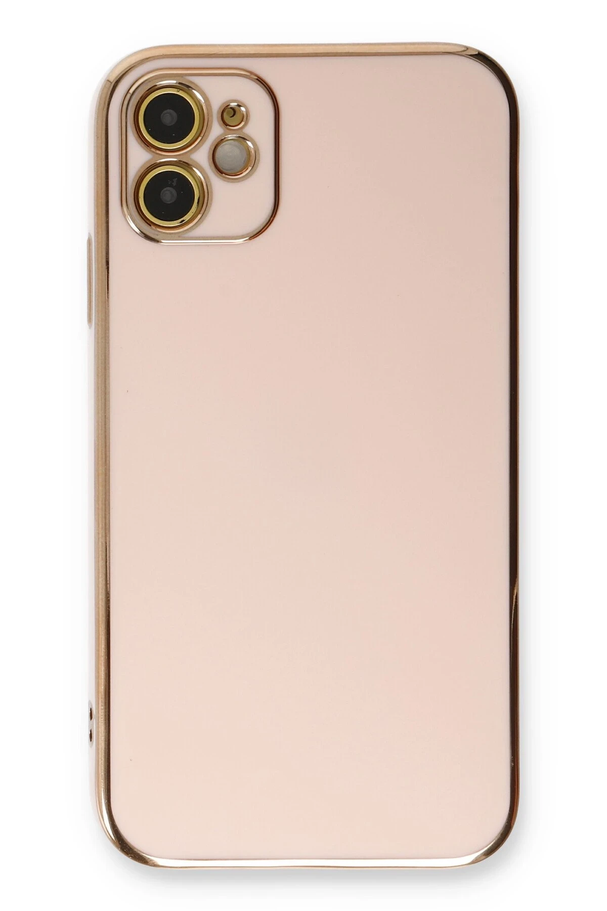 Newface iPhone 11 Kılıf Volet Silikon - Pembe
