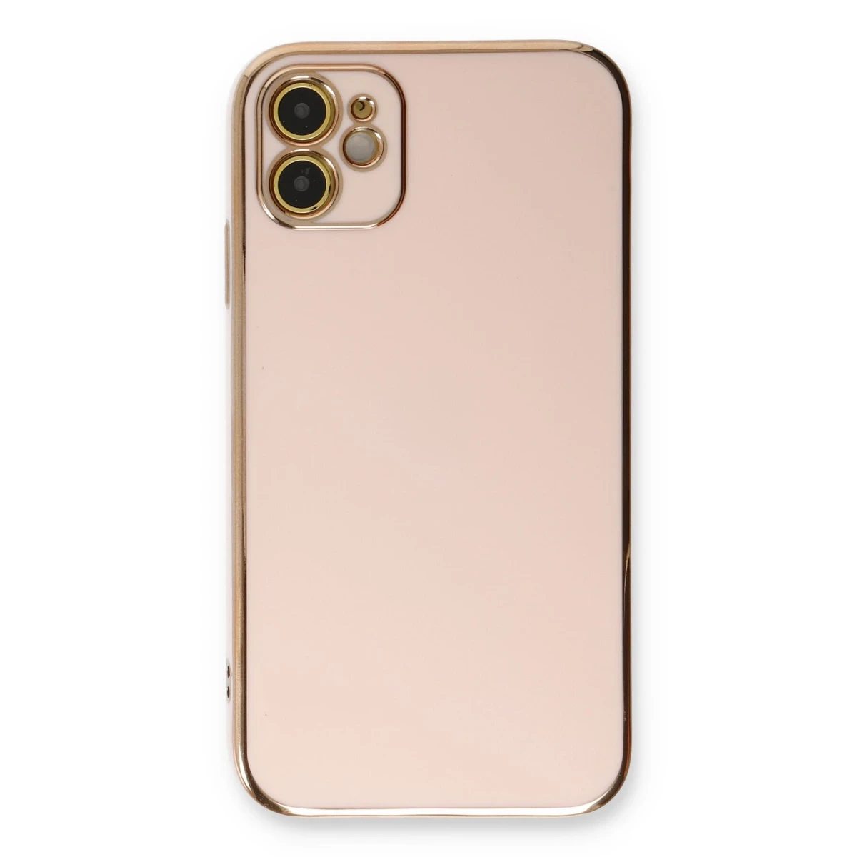 Newface Apple iPhone 11 Kılıf Volet Silikon - Pembe