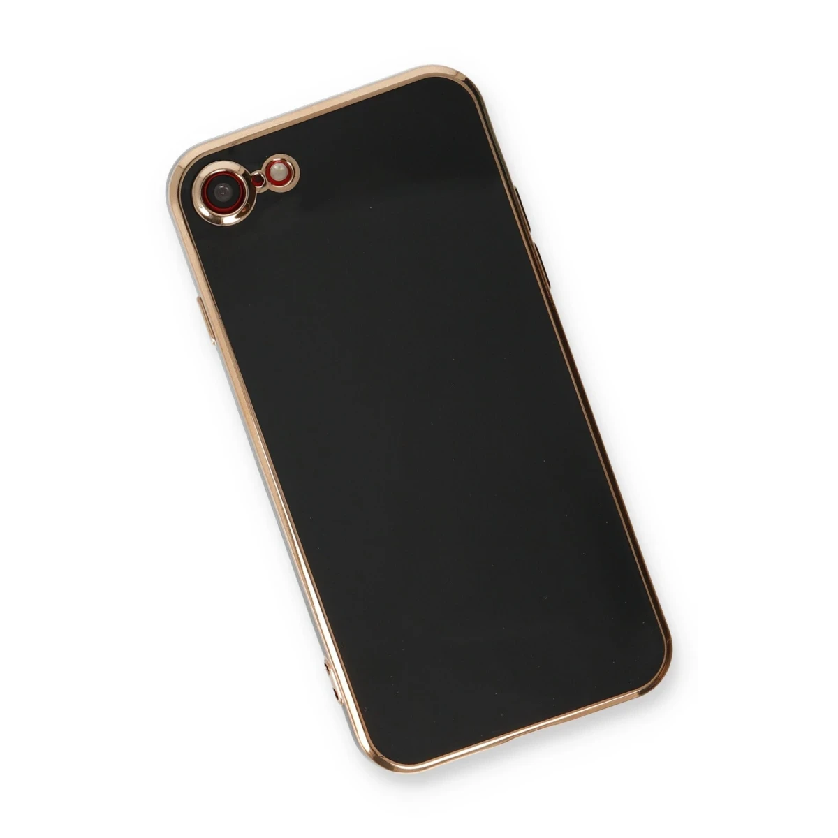 Newface Apple iPhone 7 Kılıf Volet Silikon - Siyah