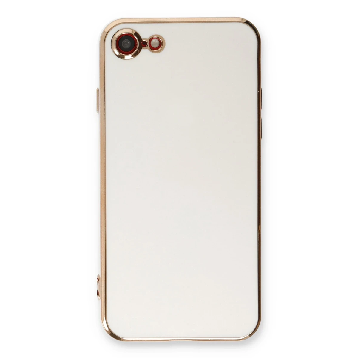 Newface Apple iPhone 7 Kılıf Volet Silikon - Beyaz