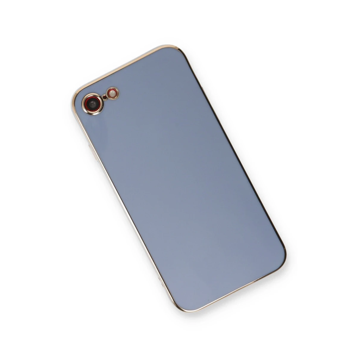 Newface Apple iPhone 7 Kılıf Volet Silikon - Mavi