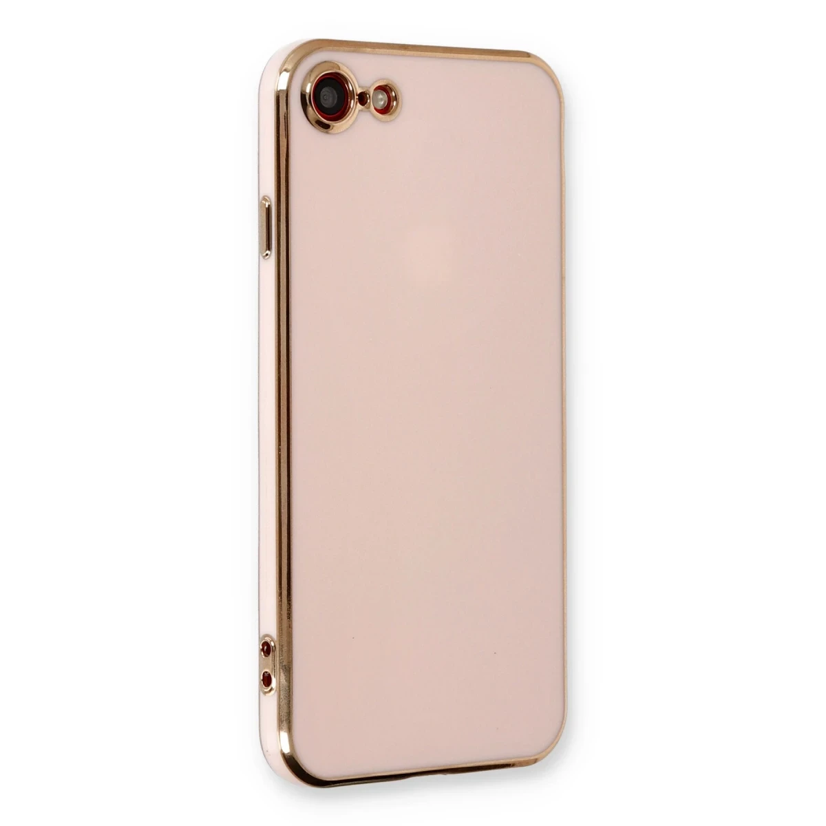 Newface Apple iPhone 7 Kılıf Volet Silikon - Pembe