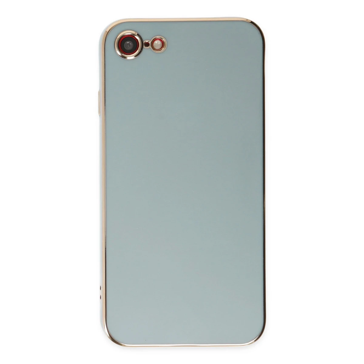 Newface Apple iPhone 7 Kılıf Volet Silikon - Açık Yeşil