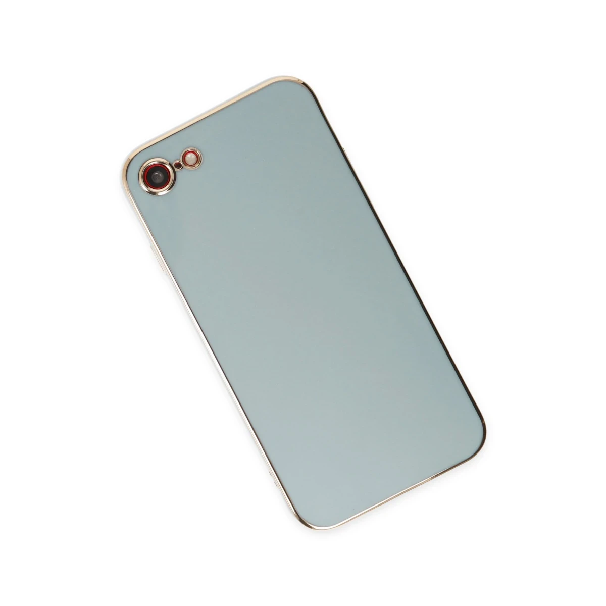 Newface Apple iPhone 7 Kılıf Volet Silikon - Açık Yeşil