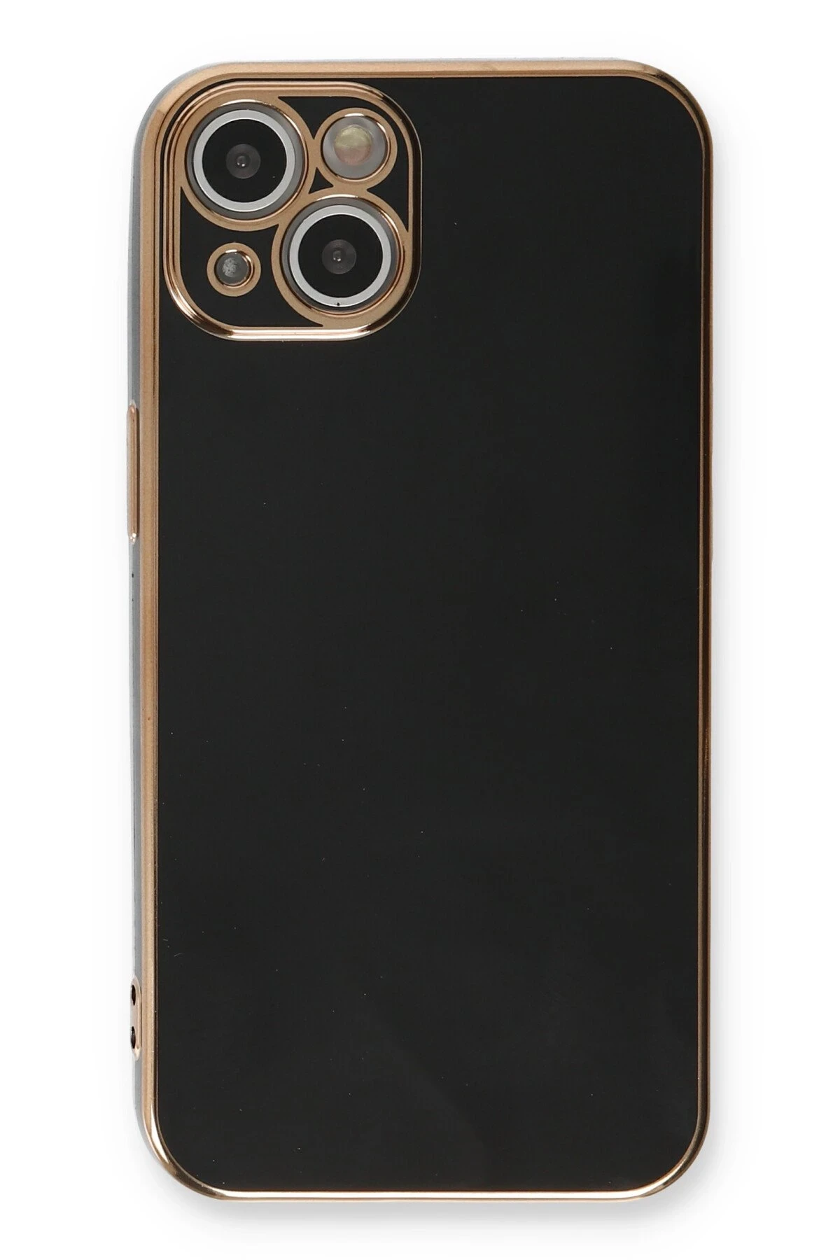 Newface iPhone 13 Kılıf Volet Silikon - Siyah