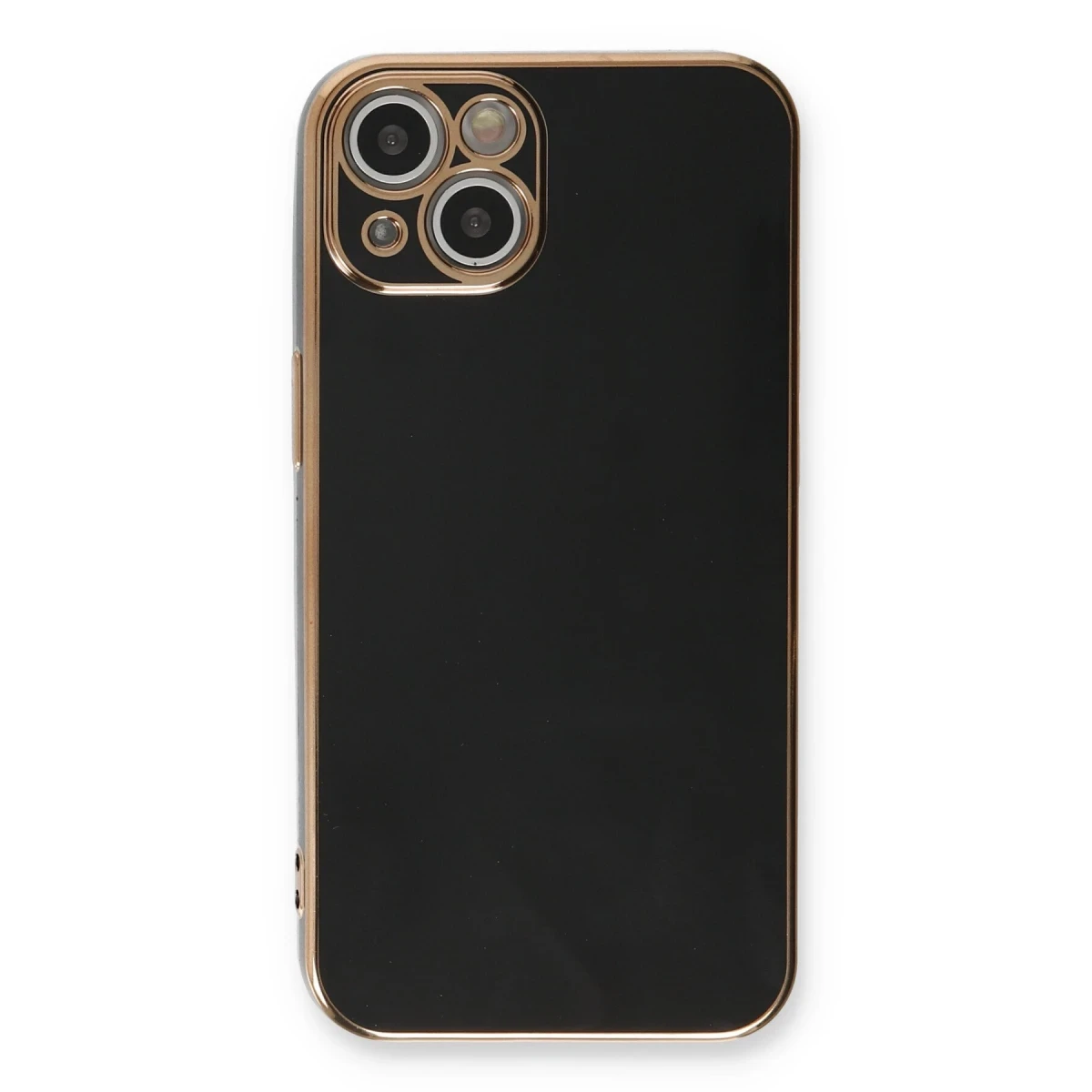 Newface Apple iPhone 13 Kılıf Volet Silikon - Siyah
