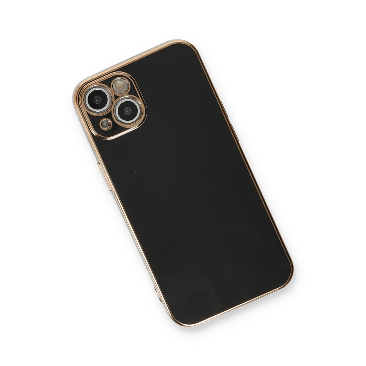 Newface Apple iPhone 13 Kılıf Volet Silikon - Siyah
