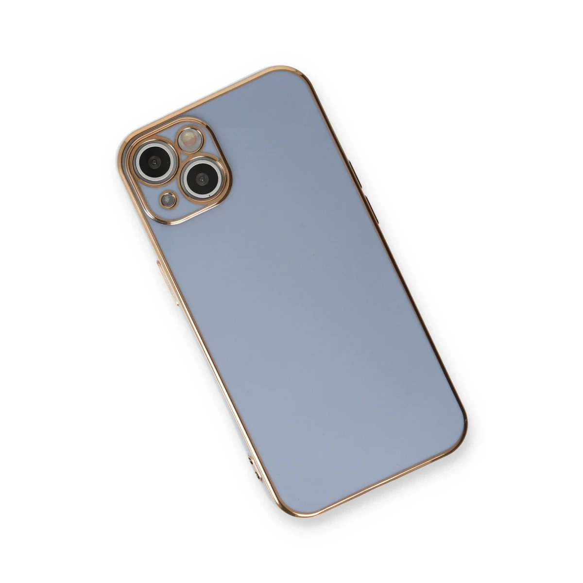 Newface Apple iPhone 13 Kılıf Volet Silikon - Mavi