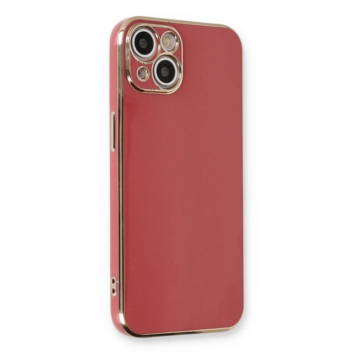 Newface Apple iPhone 13 Kılıf Volet Silikon - Kırmızı