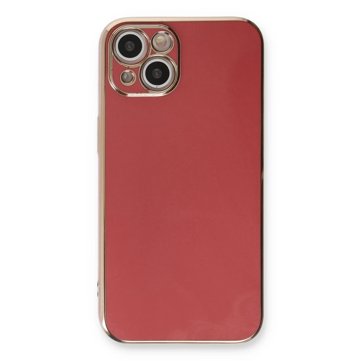 Newface Apple iPhone 13 Kılıf Volet Silikon - Kırmızı