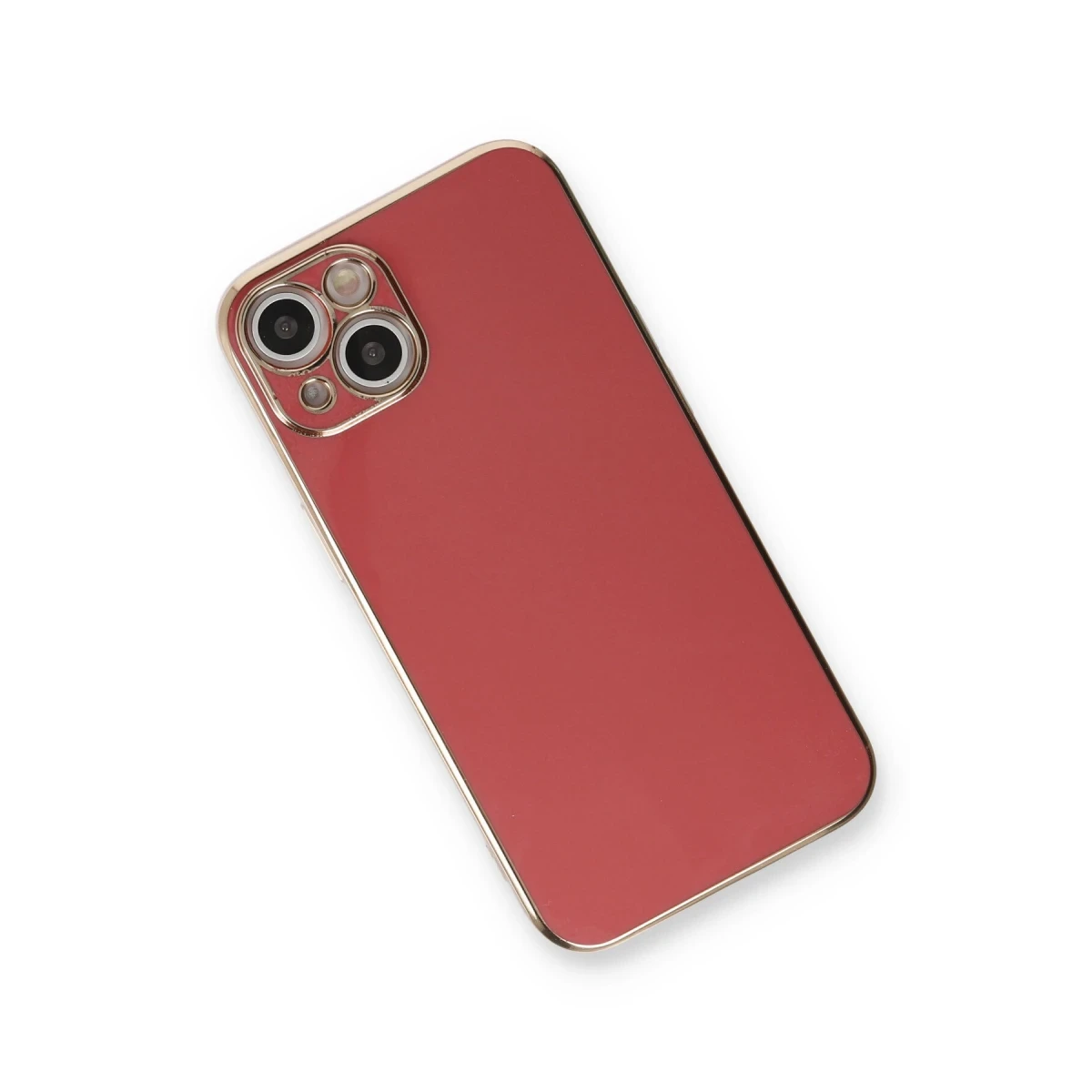 Newface Apple iPhone 13 Kılıf Volet Silikon - Kırmızı
