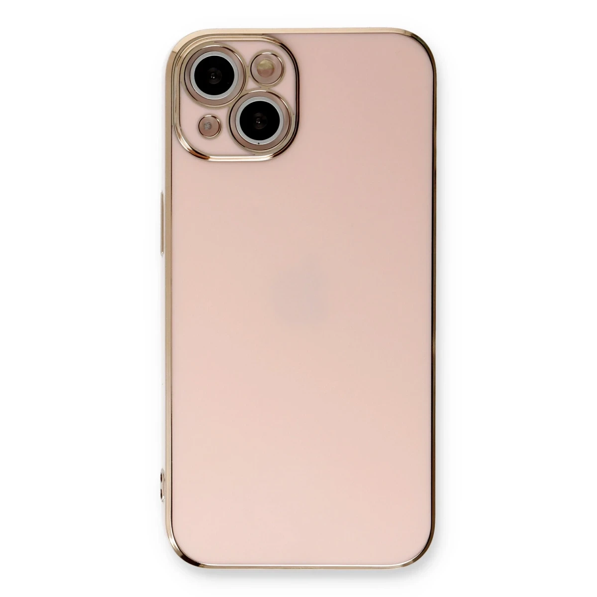 Newface Apple iPhone 13 Kılıf Volet Silikon - Pembe
