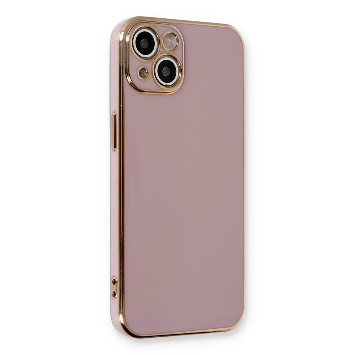 Newface Apple iPhone 13 Kılıf Volet Silikon - Mor