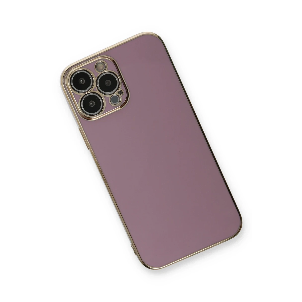 Newface Apple iPhone 13 Pro Kılıf Volet Silikon - Mor
