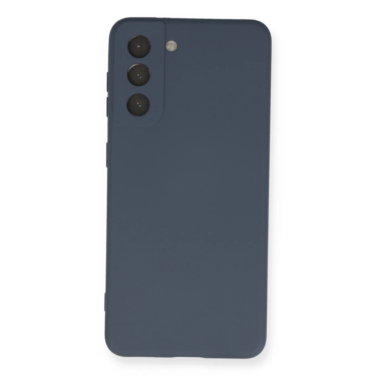 Newface Samsung Galaxy S21 Kılıf Nano içi Kadife Silikon - Gri
