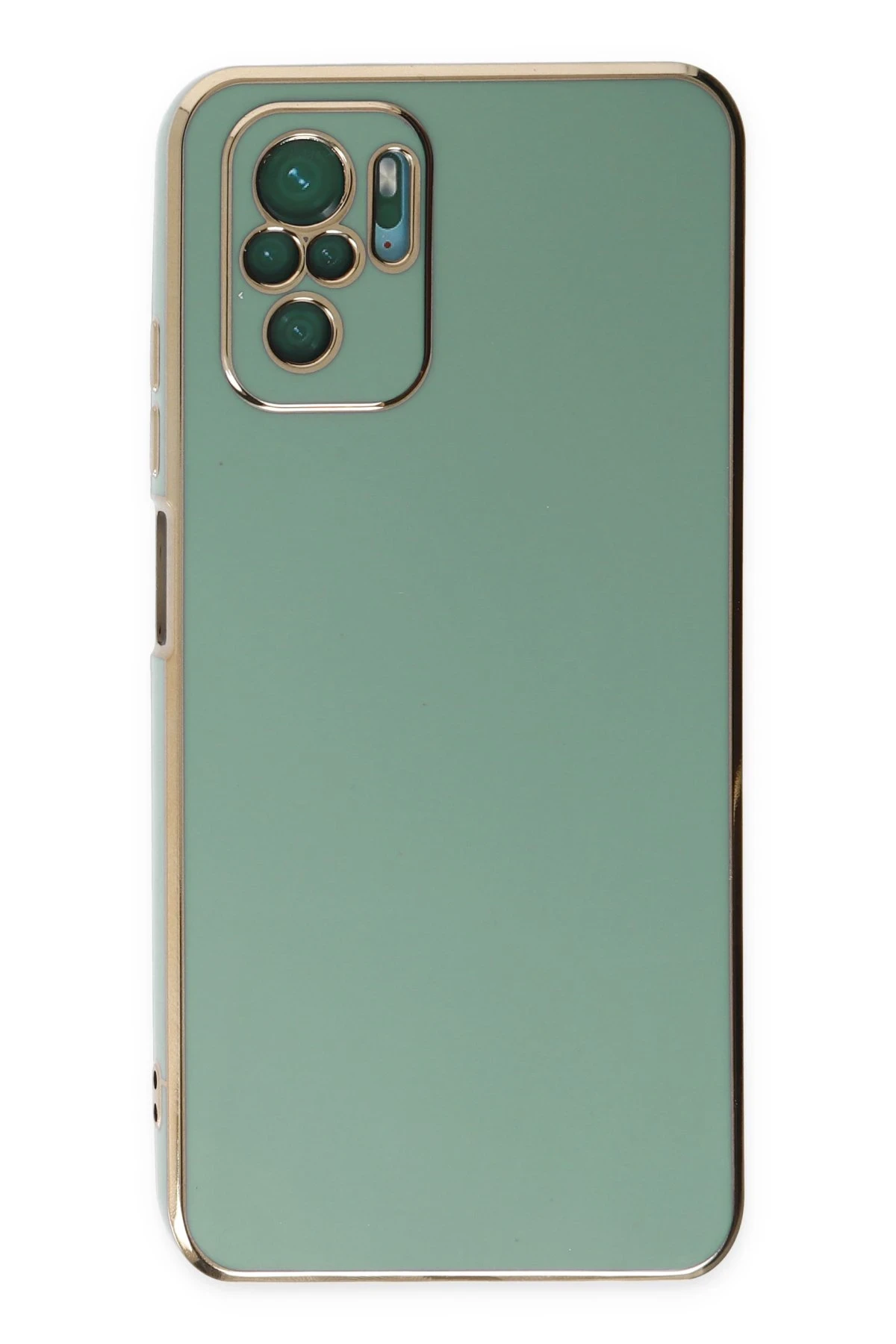 Newface Xiaomi Redmi Note 10 Kılıf Volet Silikon - Açık Yeşil