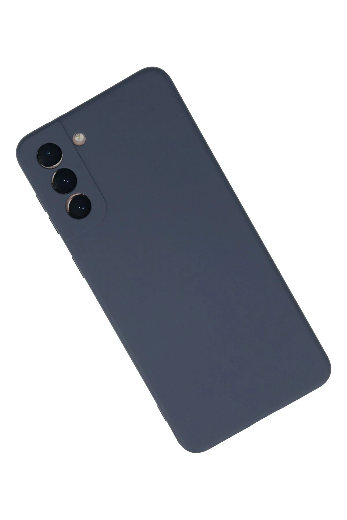 Newface Samsung Galaxy S21 Plus Kılıf Nano içi Kadife Silikon - Gri