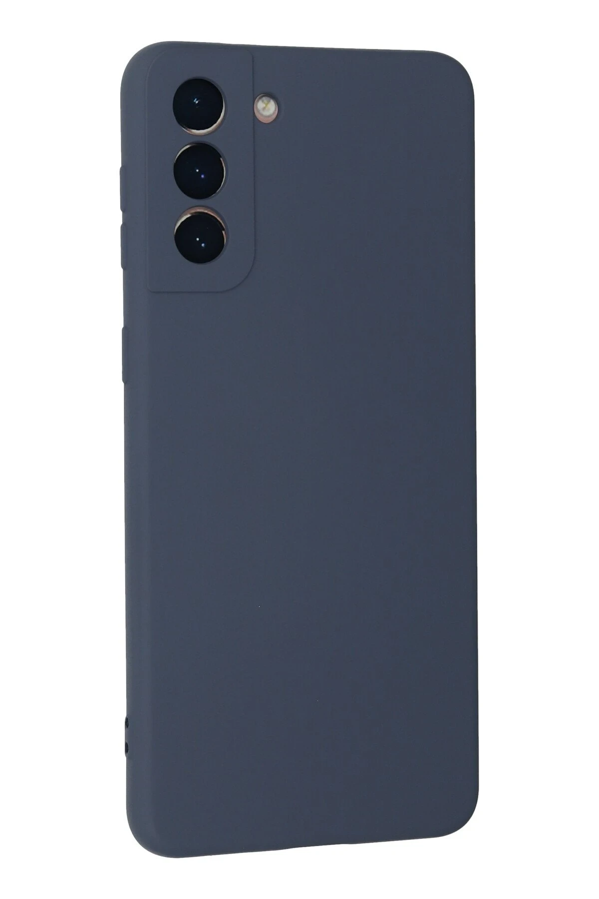 Newface Samsung Galaxy S21 Plus Kılıf Nano içi Kadife Silikon - Gri