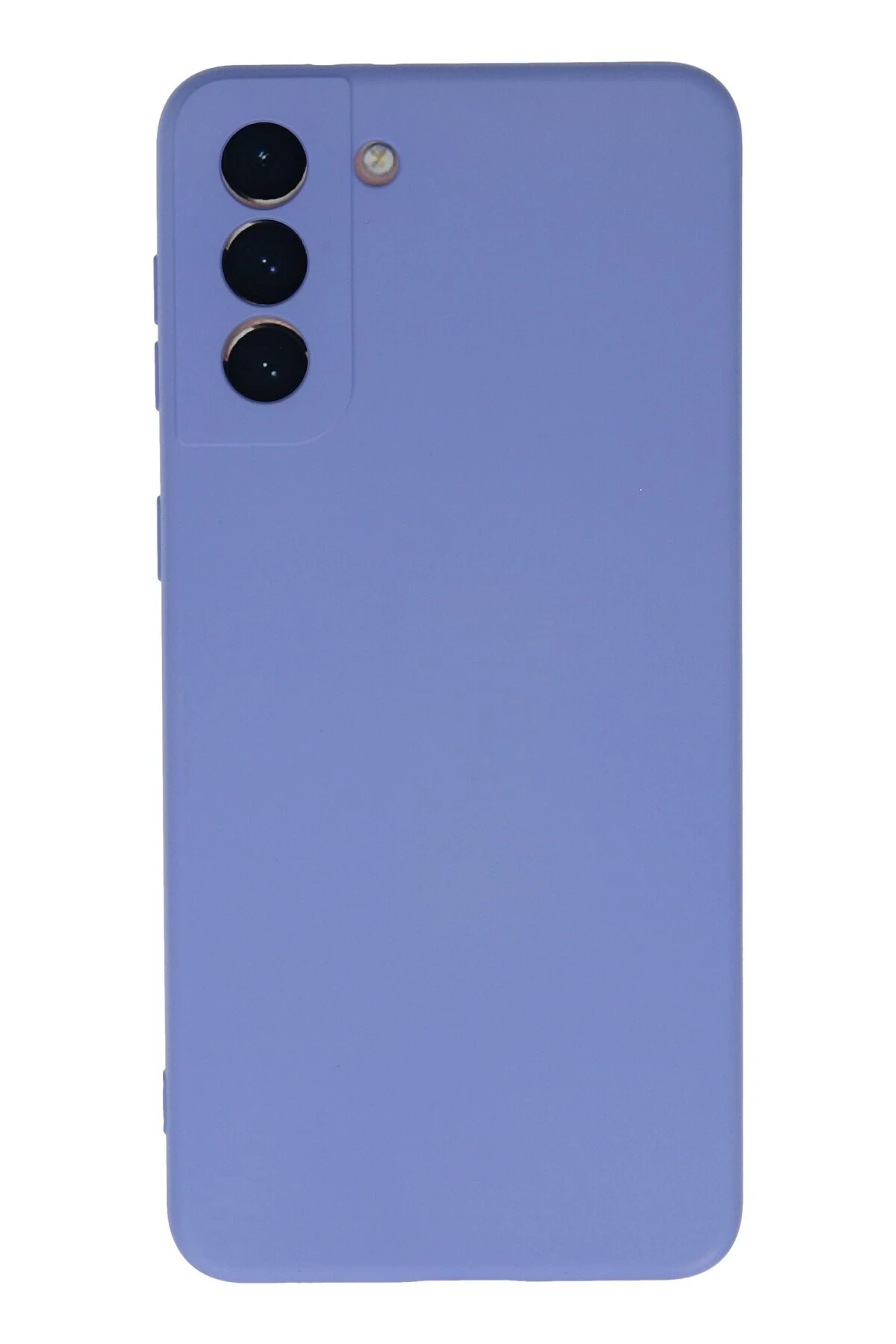 Newface Samsung Galaxy S21 Plus Kılıf Nano içi Kadife Silikon - Lila