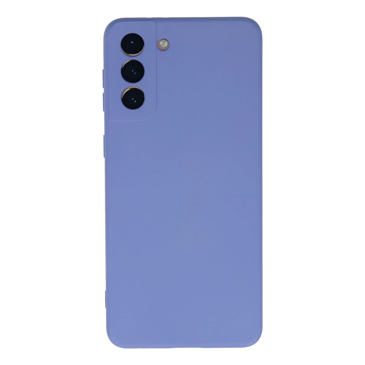 Newface Samsung Galaxy S21 Plus Kılıf Nano içi Kadife Silikon - Lila