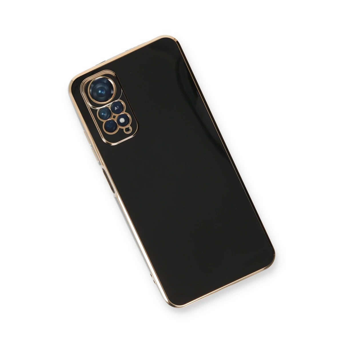 Newface Xiaomi Redmi Note 11 Kılıf Volet Silikon - Siyah