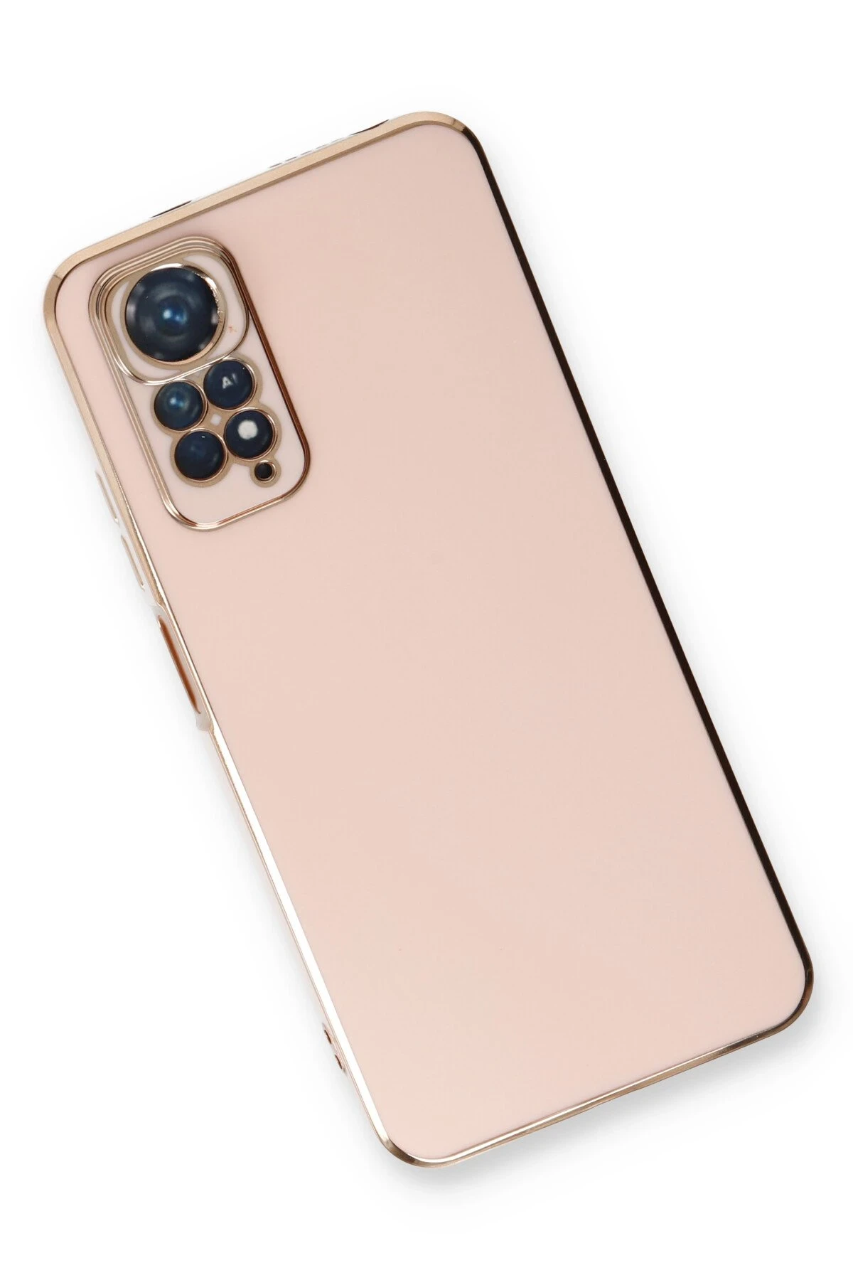 Newface Xiaomi Redmi Note 11 Kılıf Volet Silikon - Pembe