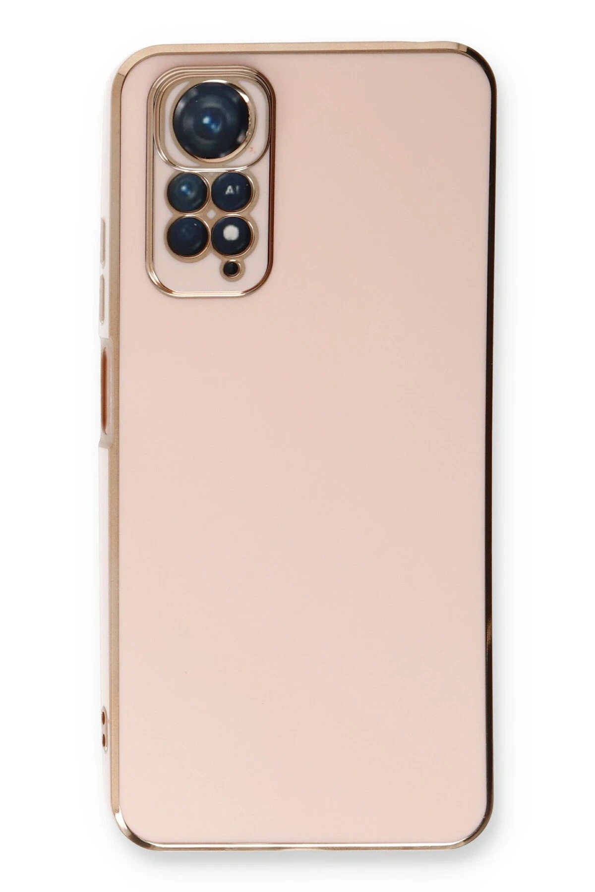 Newface Xiaomi Redmi Note 11 Kılıf Volet Silikon - Pembe