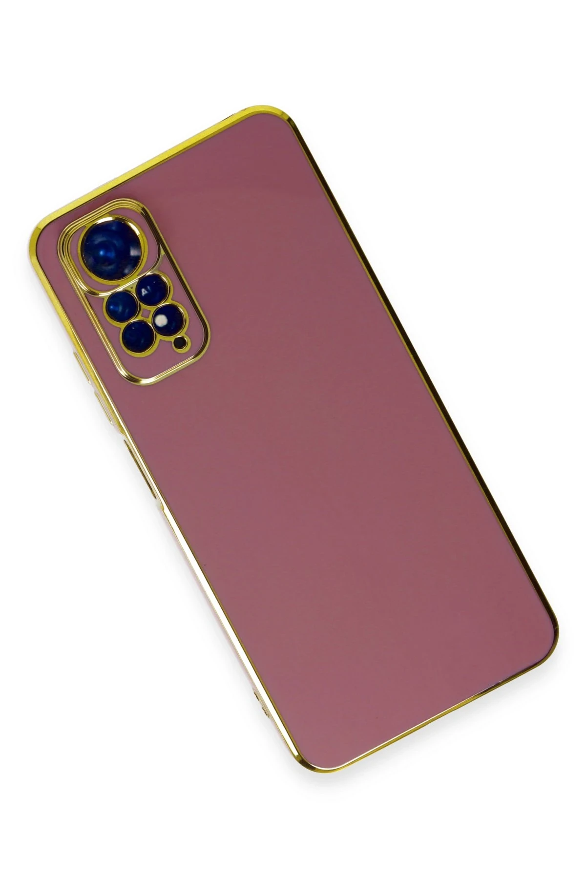 Newface Xiaomi Redmi Note 11 Kılıf Volet Silikon - Kırmızı
