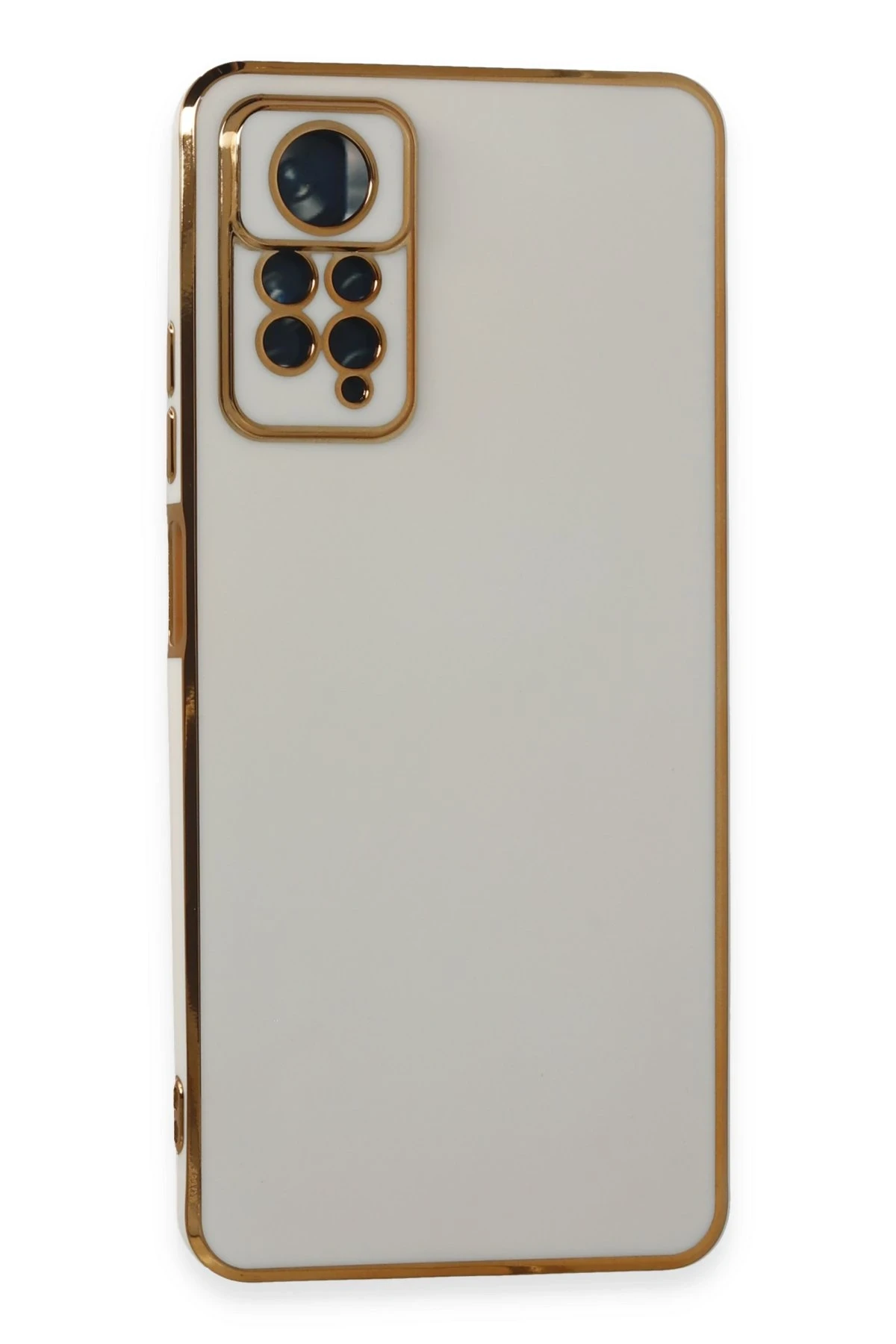Newface Xiaomi Redmi Note 11 Pro Kılıf Volet Silikon - Beyaz