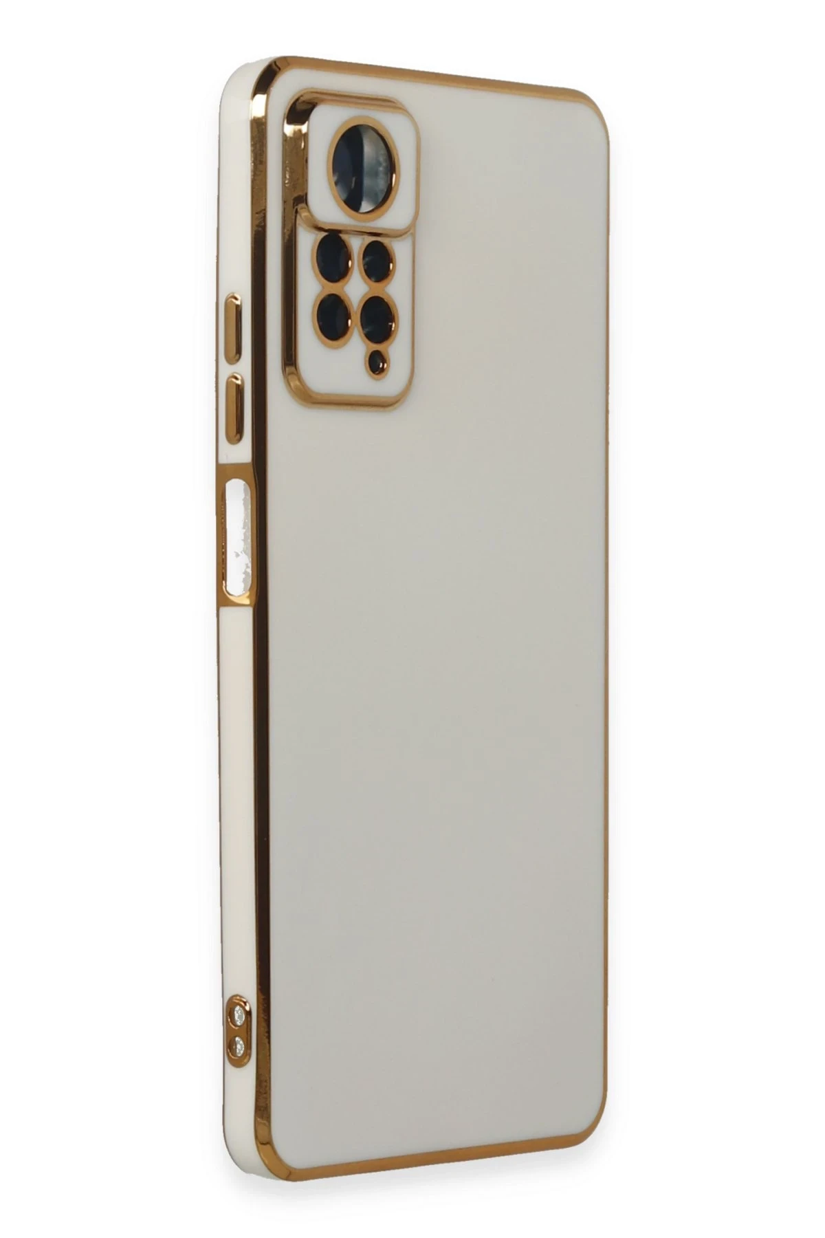 Newface Xiaomi Redmi Note 11 Pro Kılıf Volet Silikon - Beyaz
