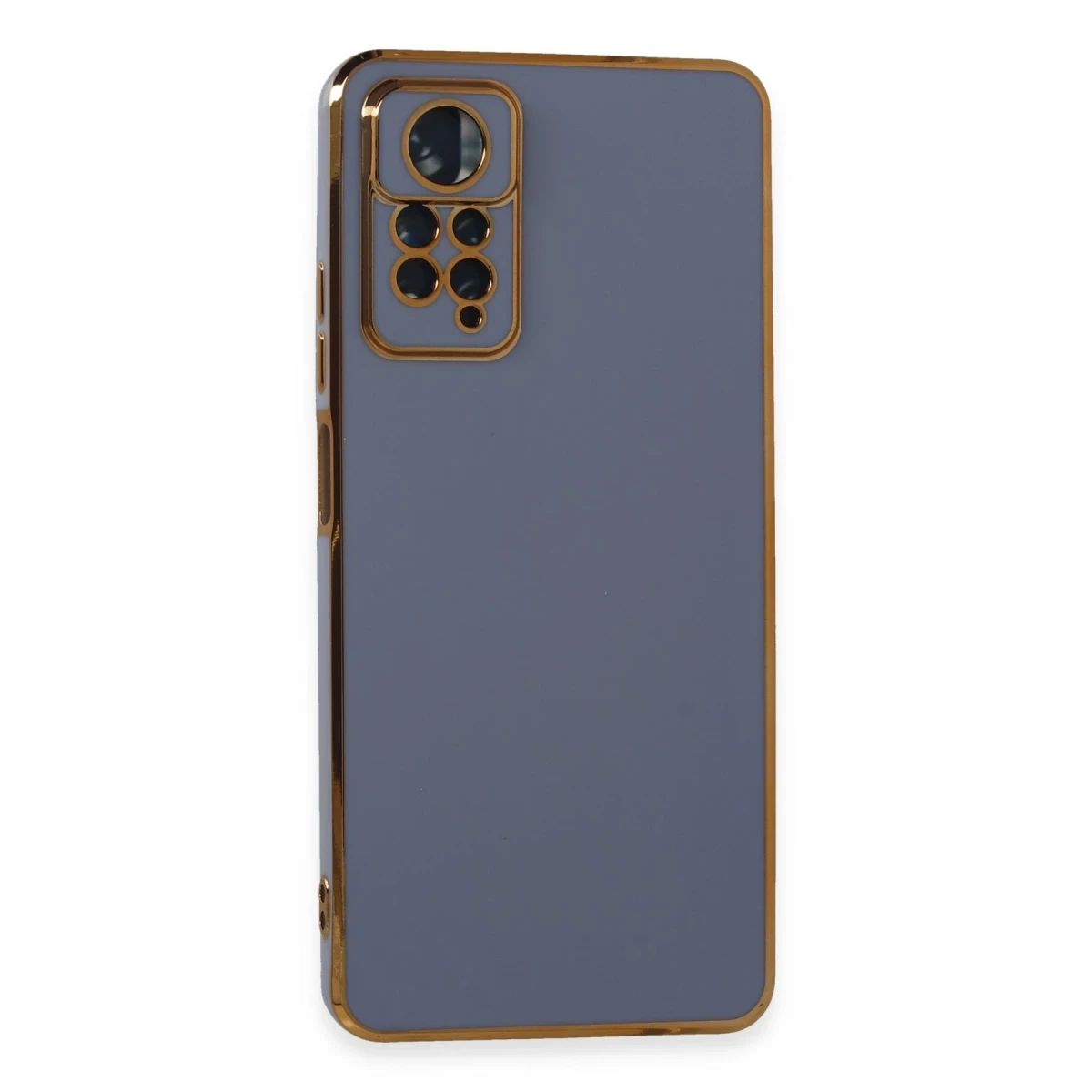 Newface Xiaomi Redmi Note 11 Pro Kılıf Volet Silikon - Mavi