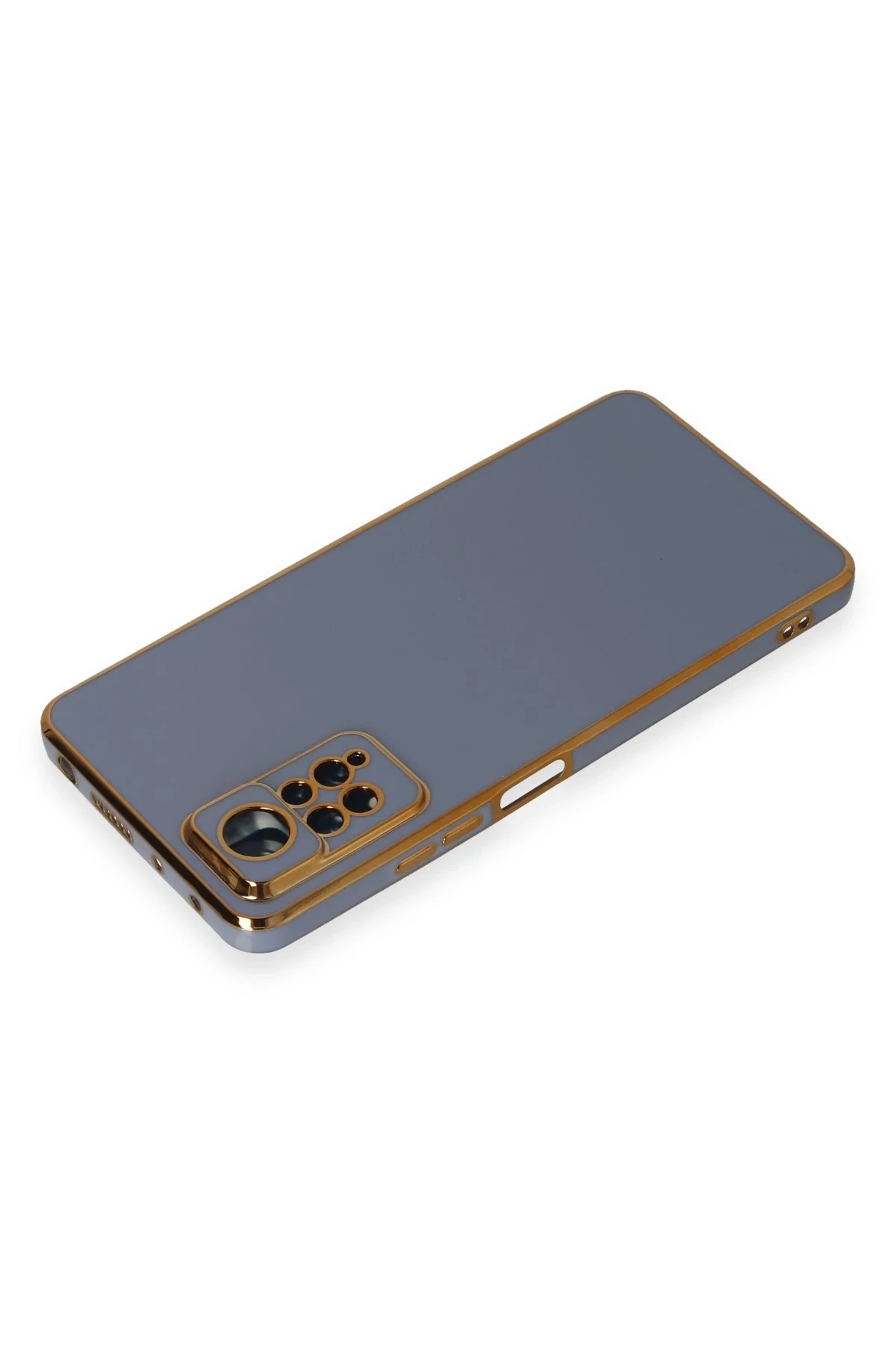 Newface Xiaomi Redmi Note 11 Pro Kılıf Volet Silikon - Mavi