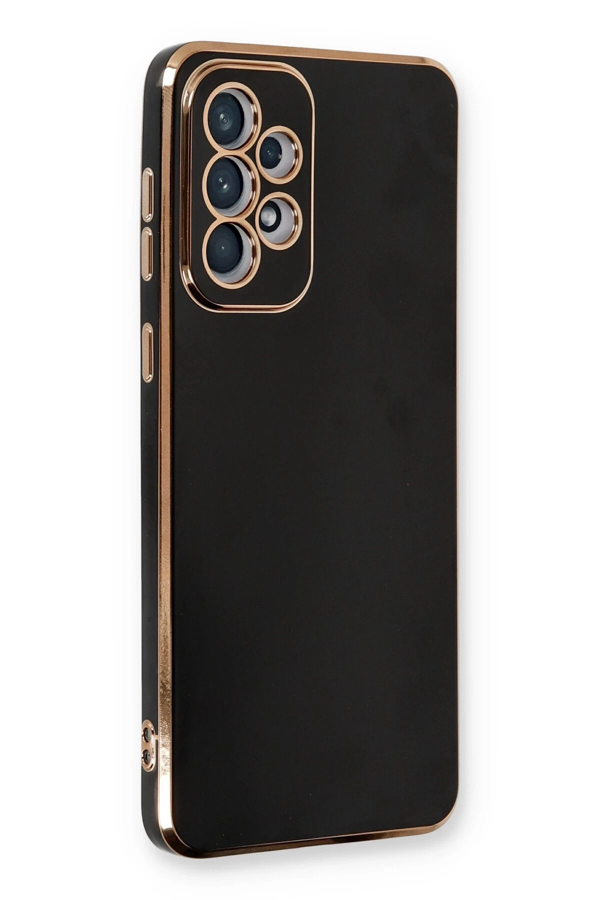 Newface Samsung Galaxy A33 5G Kılıf Volet Silikon - Siyah