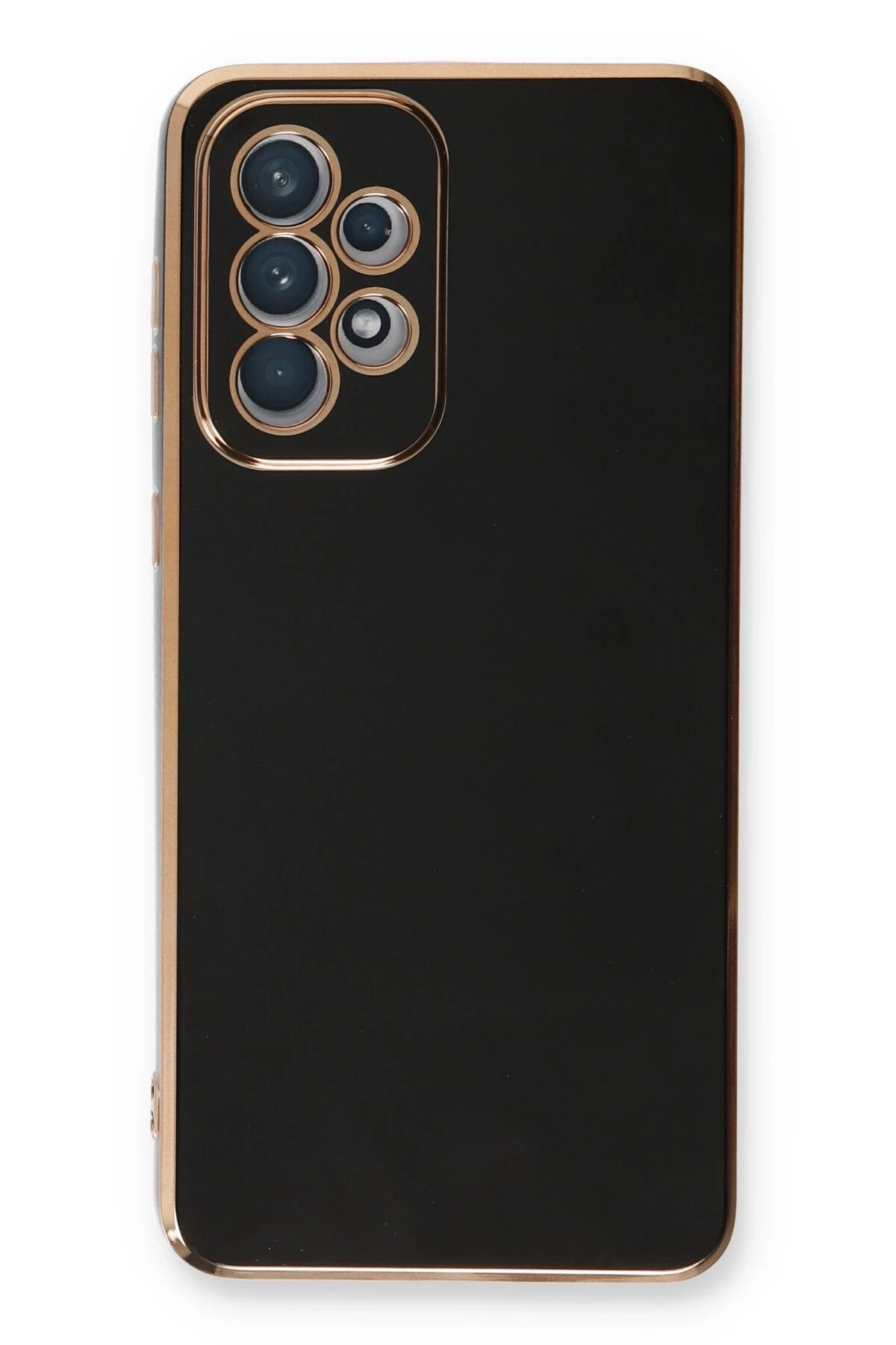 Newface Samsung Galaxy A33 5G Kılıf Volet Silikon - Siyah
