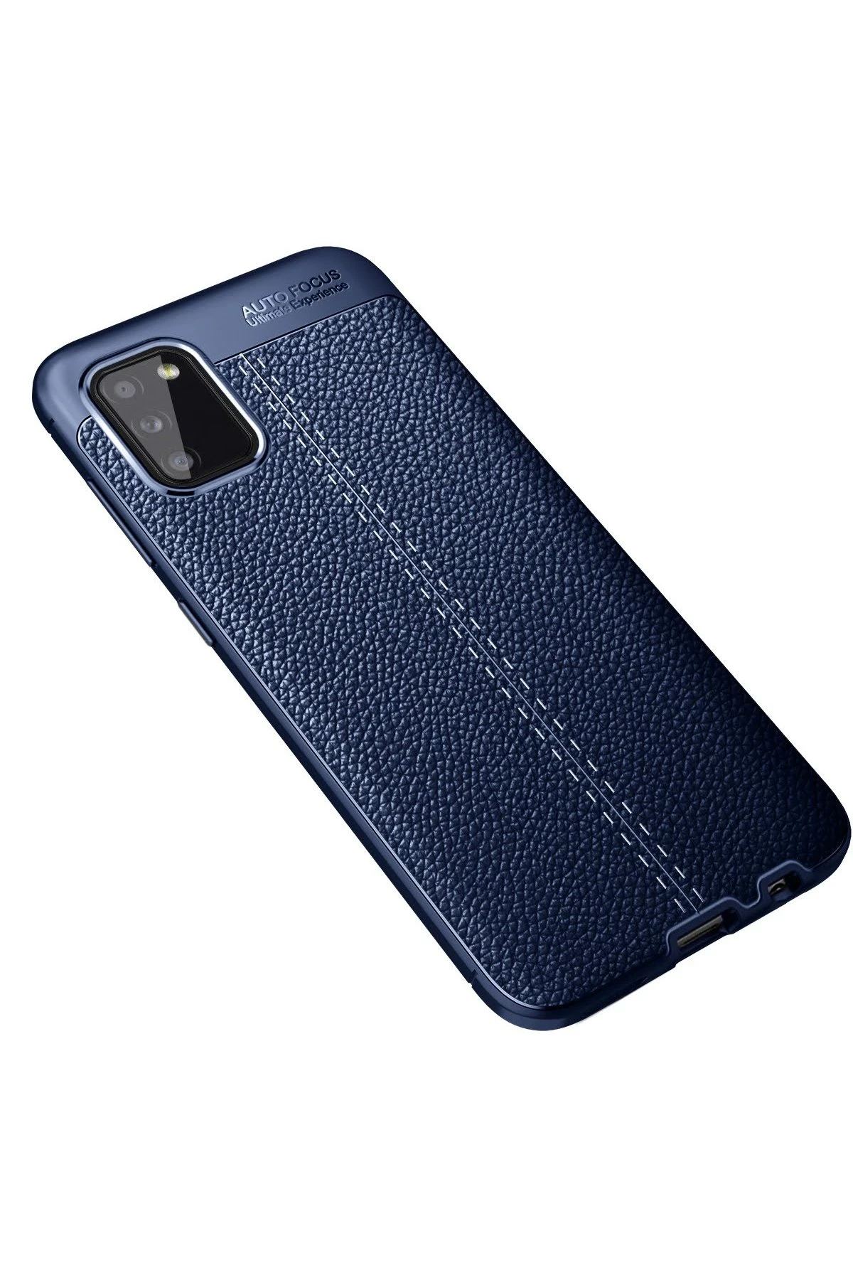 Newface Samsung Galaxy A02S Kılıf Auto Focus Kapak - Lacivert