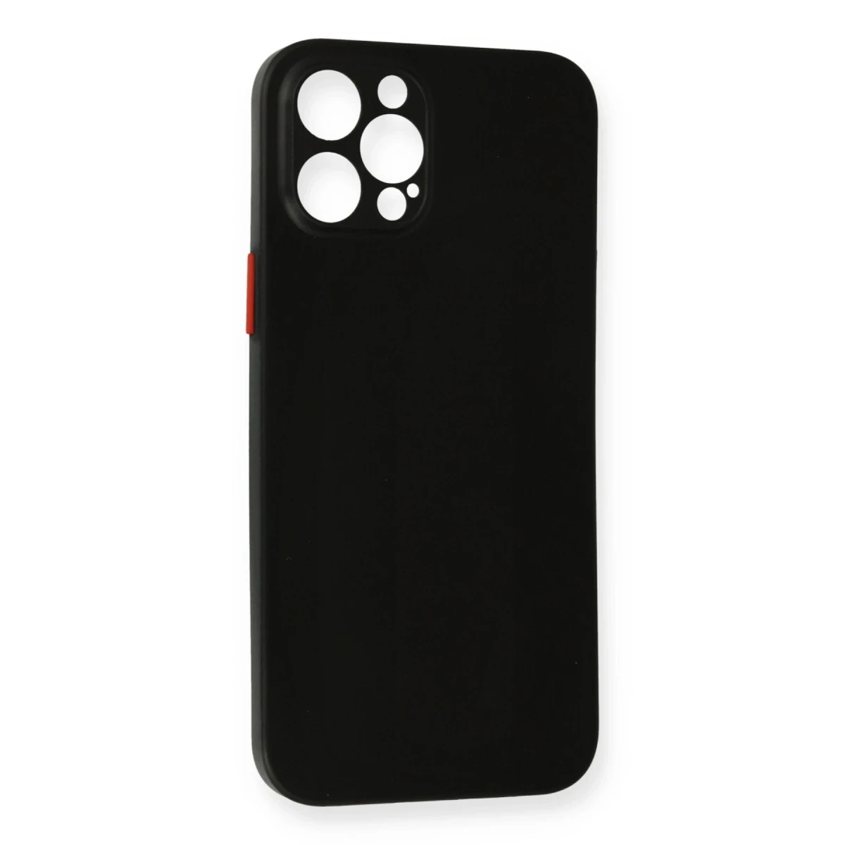 Newface Apple iPhone 12 Pro Kılıf PP Ultra İnce Kapak - Siyah