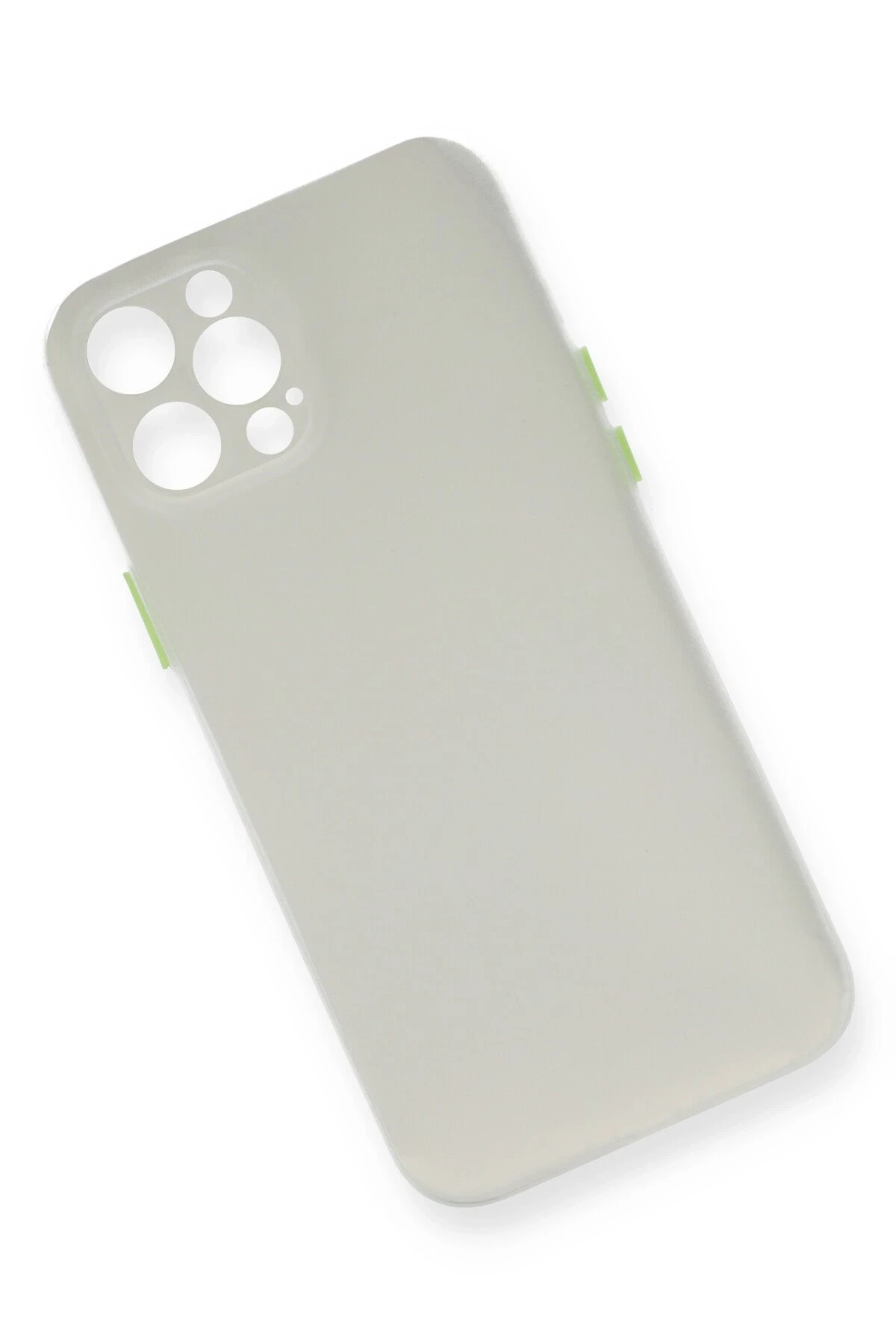 Newface iPhone 12 Pro Kılıf PP Ultra İnce Kapak - Beyaz